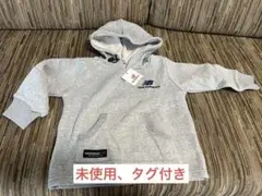 new balance グレー パーカー