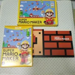 スーパーマリオメーカー　限定使用ブックレット　箱付き