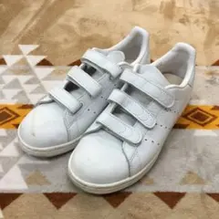 adidas アディダス STAN SMITH ベルクロ ホワイト 23cm