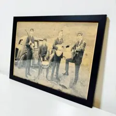 ビートルズ　額　アート　ポスター　1点　鏡　イギリス製　ブルックペース　ミラー ビートルズ 額 アート ポスター 1点 鏡 イギリス製 ブルック