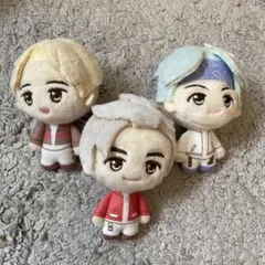タイニータンとるパカ！　ぬいぐるみキーホルダーbts RM suga jimin