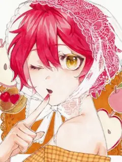 【手描きイラスト】A4紙 オリジナル 原画 アナログイラスト