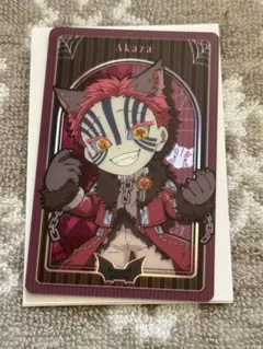 鬼滅の刃 ハロウィン2025 メタリックカード 猗窩座