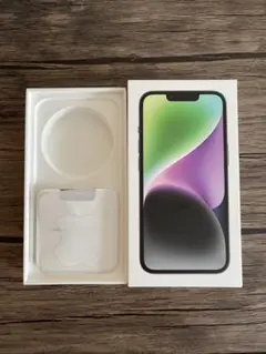 iPhone14空き箱 シール未使用付き