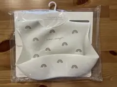 【新品未使用】Ampersand アンパサンド　シリコンエプロン　スタイ　お食事