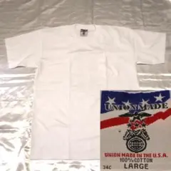 BAYSIDE 2905 半袖 Tシャツ ポケット付き ホワイト L 入手困難のサムネイル