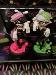 amiiboシオカラーズ　アオリとホタル（スプラトゥーン　アミーボ）