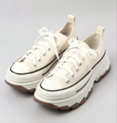 コンバース　トレックウェーブ 23.5cm バターホワイトガム