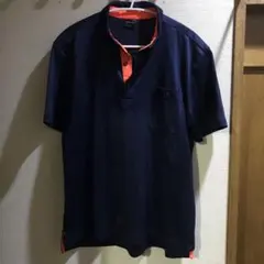 ワークマン ゼロテック 耐久撥水半袖ポロシャツ L ネイビー