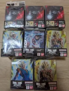 新品未開封】孫悟空 ベジット ゴジータ バーダック デッキケース 8個 