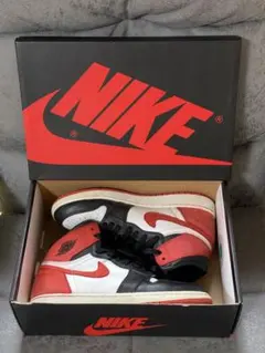 Nike Air Jordan 1 赤黒白 シューズ