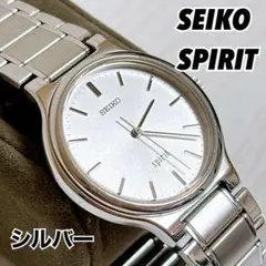 SEIKO セイコー　Spirit スピリット　メンズ　腕時計　シルバー　薄型
