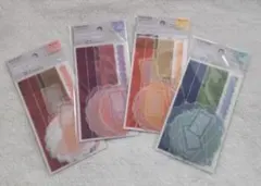 ☆入手困難☆フレークタイプステッカー　④種セット