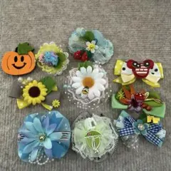 ペットアクセサリー　ハンドメイド　10個セット