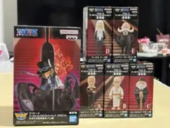 ワンピース ワーコレ 五老星 全5種 ログストーリーズ サボ セット 新品