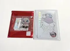 鬼滅の刃　ぺたん娘　嘴平伊之助　ムービーチケット風　無限城編　アクリルスタンド