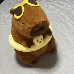 カピバラさん 特大 ぬいぐるみ ストラップ 折りたたみ傘 まとめ売 平成