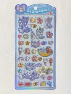 正規品　うるちゅる　ポップシール　トムとジェリー