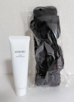 SHIRORU モイストクレンジングミルク& オリジナルヘアターバンのサムネイル