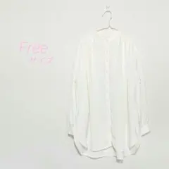 【美品♡】earth music&ecology＊長袖シャツ/ブラウス　フリー