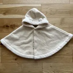 ベビーポンチョマント　ミキハウス