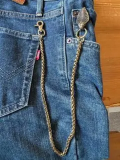 真鍮 ウォレットチェーン