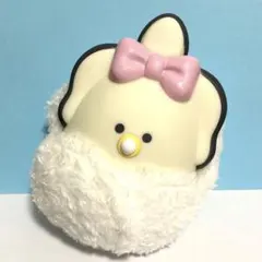 【⚠️初期傷有】つぶらな瞳のなまがき おくるみ ソフビドール（ピンク）