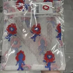 ミャクミャク　万博　レース　巾着　ポーチ
