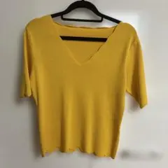 ナイロン混コットンニット