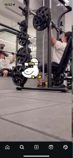 GOLD'S GYM ホワイト Tシャツ Mサイズ