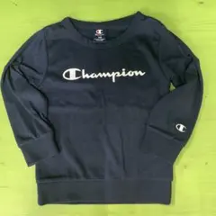 Champion 黒 トレーナー 110