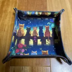 5点目100円♡新作♡新品♡ハンドメイド♡ねこちゃんインテリアトレイ