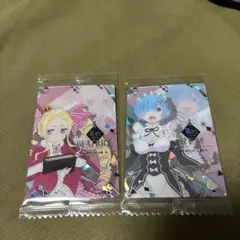 Re:ゼロ ベアトリス レム カードセット