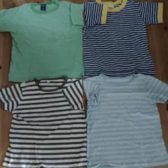 ボーダーTシャツ4枚　無印、GAP、muchacha　120～130