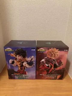 ヒロアカフィギュアセット　緑谷&爆轟