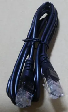 RJ45 LANケーブル ブラック