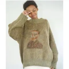 コウタグシケン portrait of Mr vincent ゴッホ ニット kolor - kota gushiken portrait of Mr.vincentの通販 by UC2020