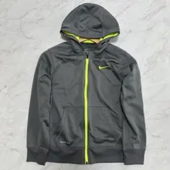 NIKE THERMA-FIT ジャケット グレー/ライム