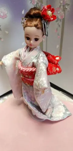 アンティーク古布着物　人形着物　市松人形着物　重ね着つき Yahoo!オークション - GM 5sdj① 市松人形 春幸作 日本人形 着物