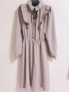 colza 襟付きフリルワンピース ハニーズ【Mサイズ】