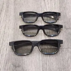 A186 映画館 3Dメガネ 親子3個セット シネマ realD リアルディー