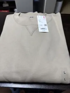 ユニクロ スウェットシャツ ベージュ