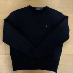 Polo Ralph Lauren ブラック　トレーナー スウェット　裏起毛