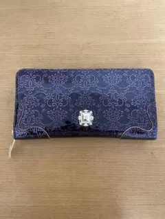 ANNA SUI 長財布 パープル ダマスク柄のサムネイル