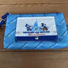 未使用⭐︎東京ディズニーリゾート 40周年記念ポーチ ウェットティッシュケース