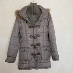 グレー ダッフルコート