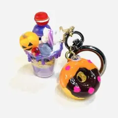 3 ハロウィンドリンクキーホルダー