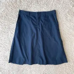エムエイチエル 美品 MHL ファインコットンスカート 3 ブルーのサムネイル