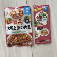 【9ヵ月頃から】和光堂ベビーフード 2点セット