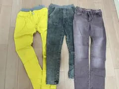 MPS・GU・GAP スリムフィット長ズボン3色セット